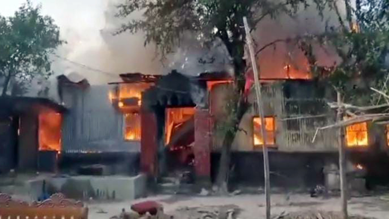 বগুড়ায় ভয়াবহ অগ্নিকান্ড